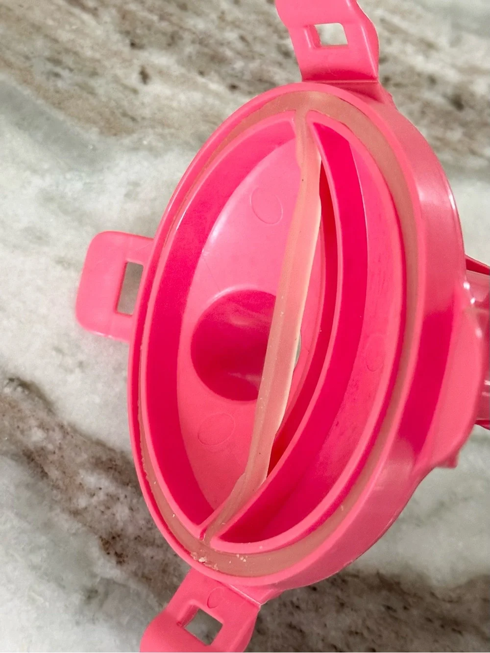 Hydra Cup Dual Shaker Made In USA Pink and Lime Dual Compartment Travel Bottle
